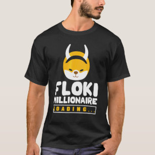 Camiseta Criptomoneda Para Hombres Mujeres Floki Crypto Mil