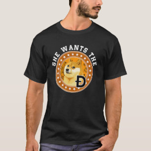 Camiseta Criptomoneda Que Quiere La Cripta Del Perro Dogeco