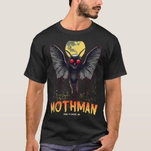 Camiseta Criptozoología de Cryptias de Mothman Cute
