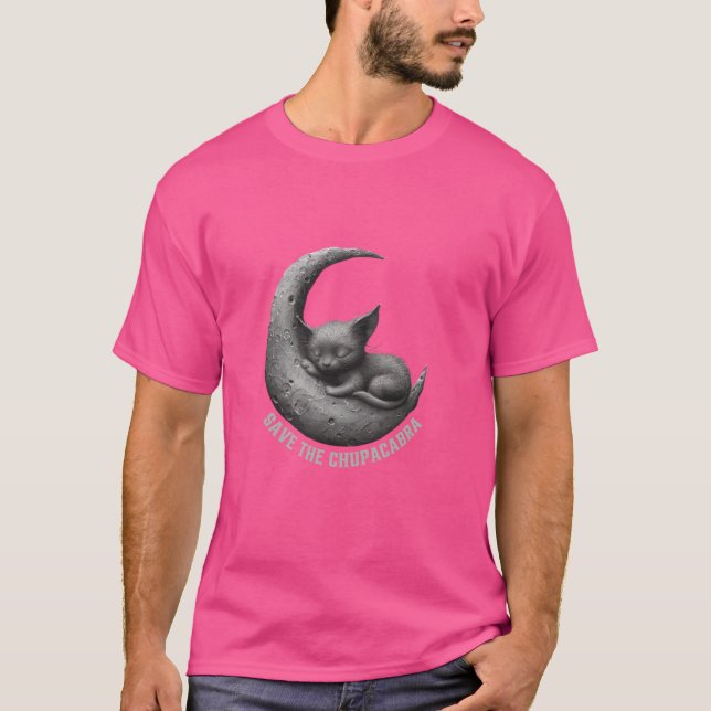 Camiseta Criptozoología de la bestia mítica de El Chupacabr (Anverso)