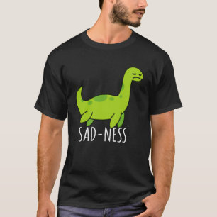 Camiseta Criptozoología de Loch Ness Monster Sad Ness