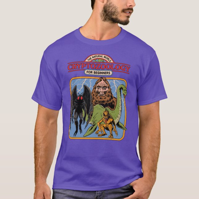 Camiseta Criptozoología para principiantes familia (Anverso)