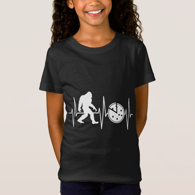 Camiseta Criptozoólogo Criptólogo De Pie Grande Funny Pizza (Anverso)