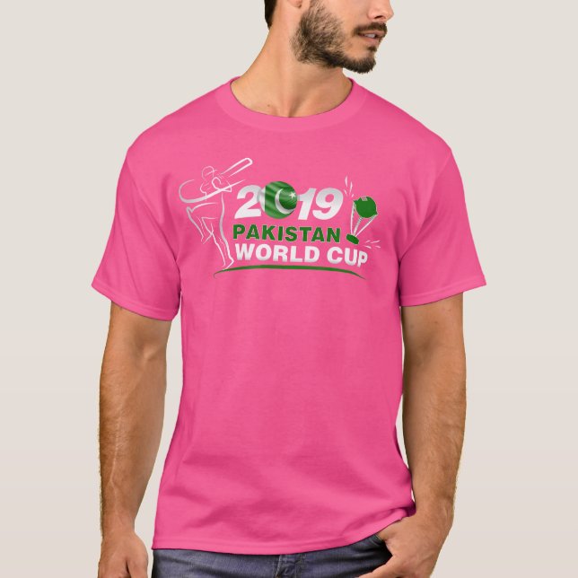 Camiseta Críquet de fans de Pakistán (Anverso)