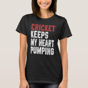 Camiseta Críquet Para Hombres Mujeres Con Cabecera De Crick