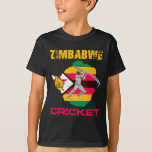 Camiseta Críquet Zimbabuense Hombres Zimbabuenses