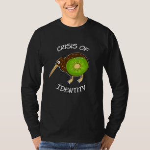 Camiseta Crisis De Identidad Fruta De Aves Kiwi