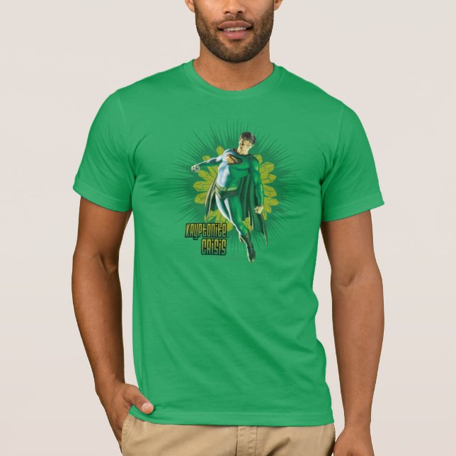 Camiseta Crisis de Kryptonita en Superman (Anverso)