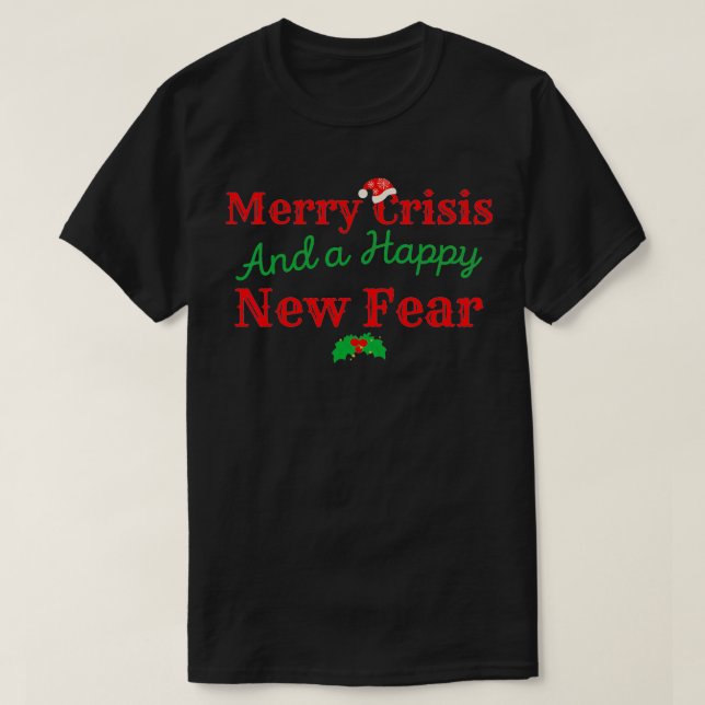 Camiseta Crisis de los cerezos y un nuevo miedo feliz 2020  (Diseño del anverso)
