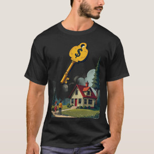 Camiseta Crisis de Vivienda Sueño de Propiedad Inmobiliaria