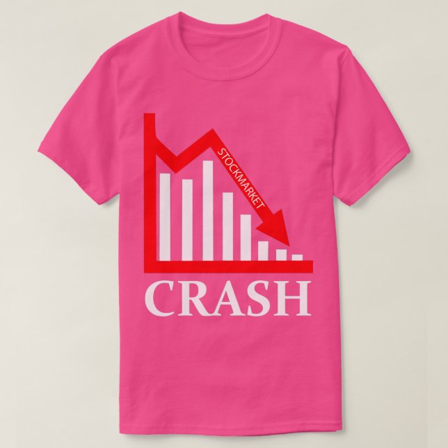 Camiseta Crisis en el mercado de valores 1 (Diseño del anverso)