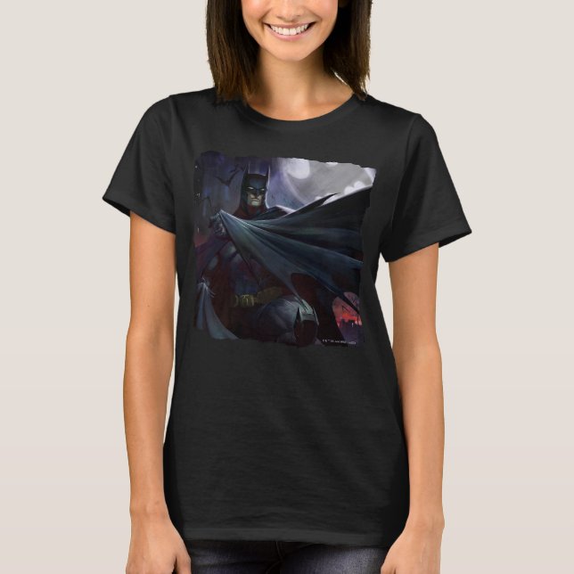 Camiseta Crisis infinita Ilustracion Batman (Anverso)