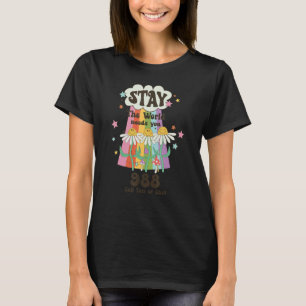 Camiseta Crisis suicida Lifeline 988 Stay the World Need Yo