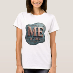 Camiseta Crisp Gold ME EST 2004 Imprimir