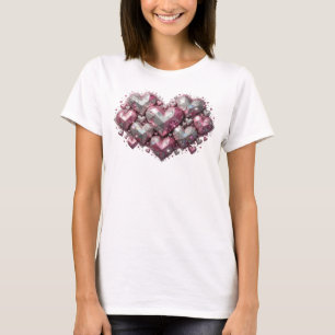Camiseta Crisp Red LOVE SPARKLES