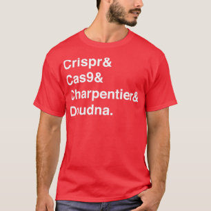 Camiseta Crispr Cas9 Premio Nobel Doudna