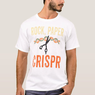 Camiseta Crispr tijera a científico biólogo genético