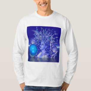 Camiseta Cristal azul