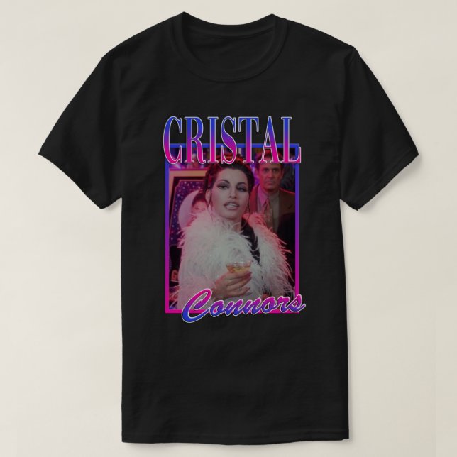 Camiseta Cristal Connors muestra a las chicas Pegatina de t (Diseño del anverso)