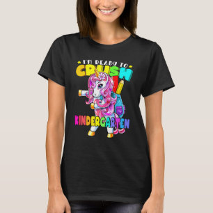 Camiseta Cristal infantil aplastante, Unicornio vuelve a la