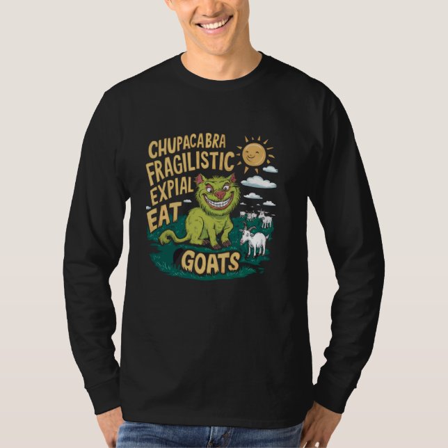 Camiseta Cristal mítica de Chupacabra (Anverso)