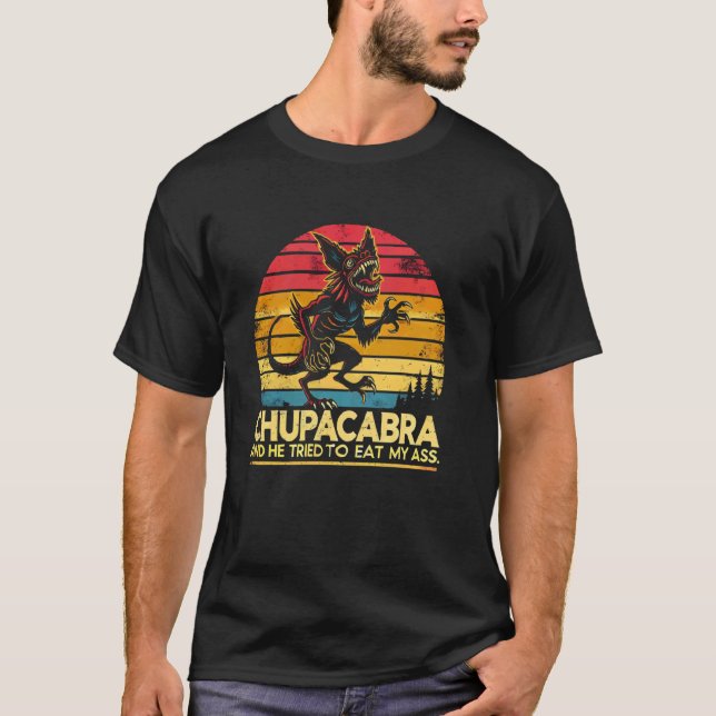 Camiseta Cristal mítica de Chupacabra (Anverso)