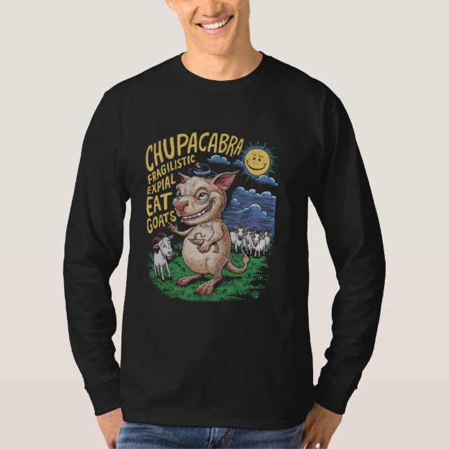 Camiseta Cristal mítica de Chupacabra (Anverso)