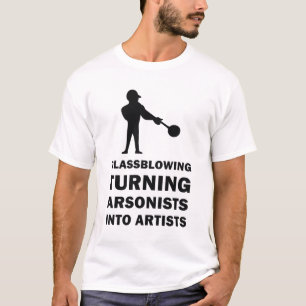 Camiseta Cristales convierten a pirómanos en artistas