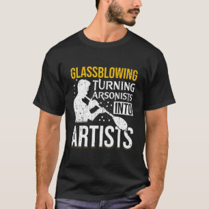 Camiseta Cristales convierten a pirómanos en cristales