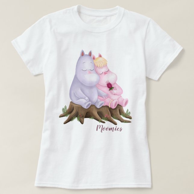 Camiseta Cristales de peluche (Diseño del anverso)