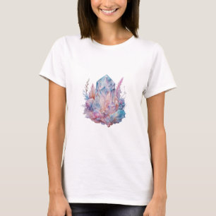 Camiseta Cristales Modernos y Bonitos Halloween Blanco