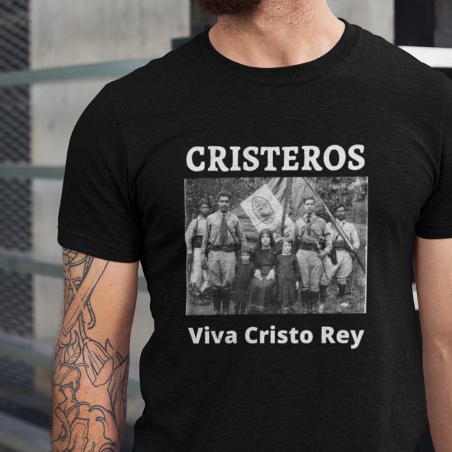 Camiseta Cristeros Viva Cristo Rey Tee católico (Subido por el creador)