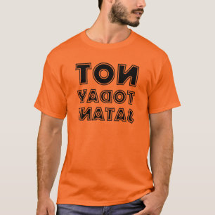 Camiseta Cristian No Hoy Satanás Espejo Invertido