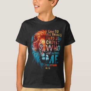 Camiseta Cristian Puedo Hacer Todas Las Cosas A Través Del