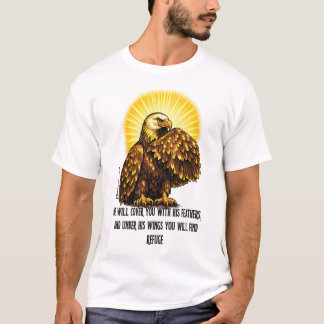 Camiseta Cristiana Bajo las Alas de Águila