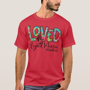 Camiseta cristiana bendecida más allá de la medida