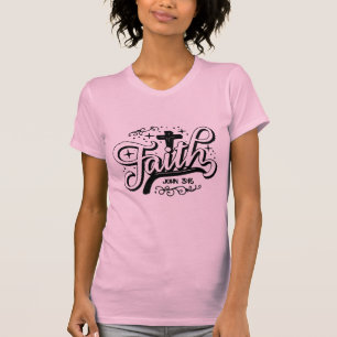 Camiseta cristiana, camiseta de versículos de la B