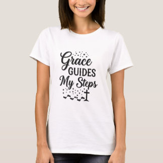 Camiseta Cristiana Cruz La Fe Encuentra Un Camino