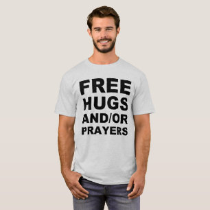Camiseta Cristiana de Abrazos y Oraciones Gratuito