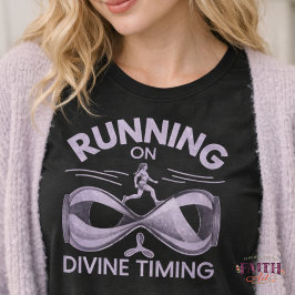 Camiseta Cristiana de Correr con el lema 'Corriend