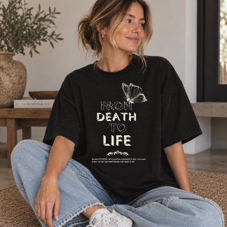 Camiseta Cristiana De La Muerte A La Vida