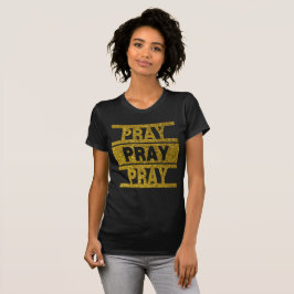 Camiseta cristiana de las mujeres de los gritos