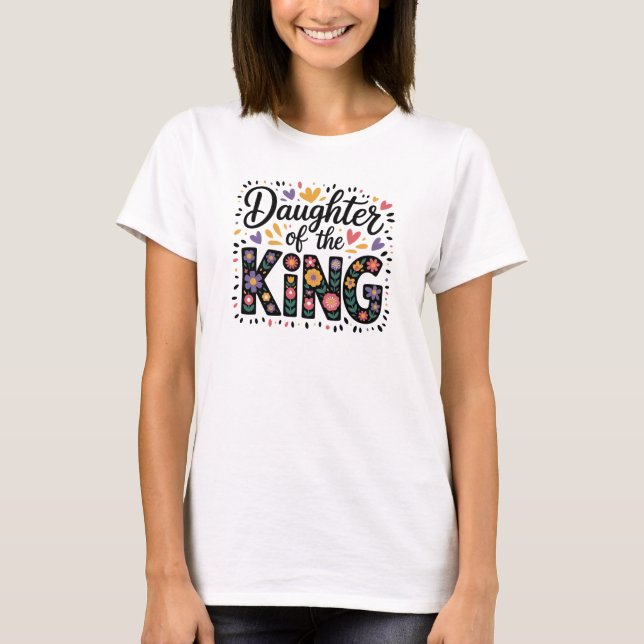 Camiseta cristiana de mujeres (Anverso)
