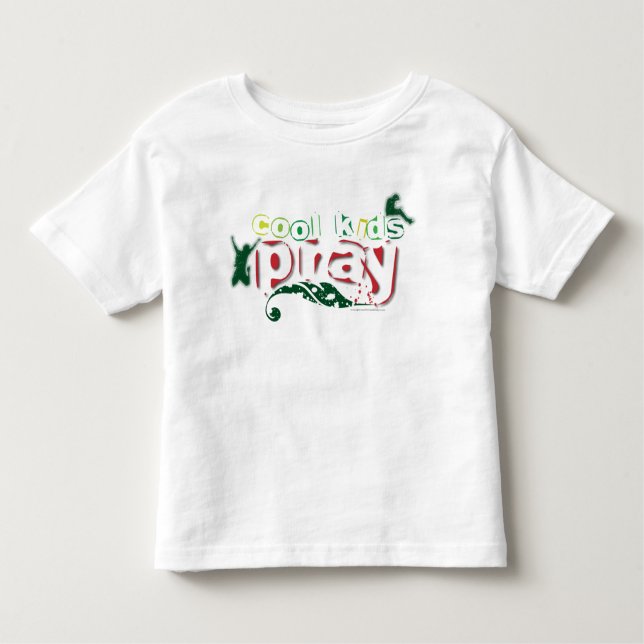 Camiseta cristiana del niño - los niños frescos (Anverso)