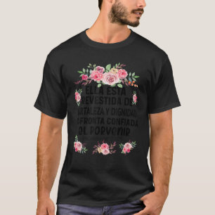 Camiseta cristiana en espanol Versiculo Ch
