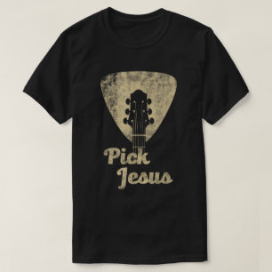 Camiseta Cristiana Guitarra de Jesús