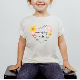 Camiseta cristiana hecha maravillosamente