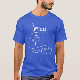Camiseta Cristiana Jesús Amor De Mi Alma
