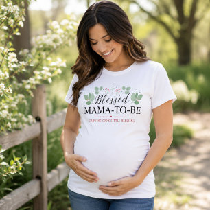 Camiseta Cristiana Personalizada para Futuras Mamá