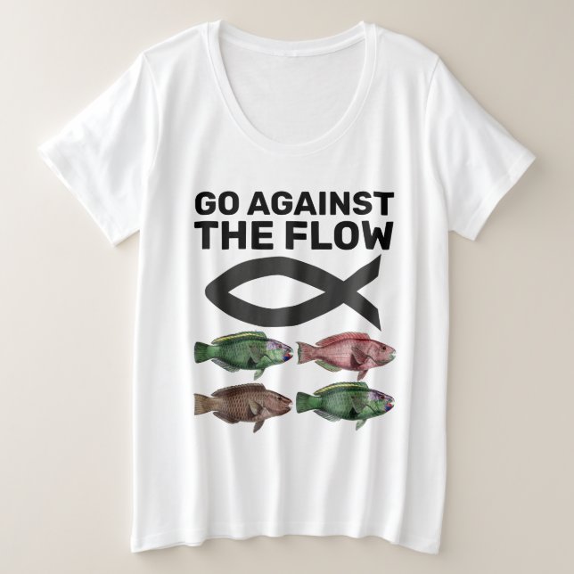 Camiseta CRISTIANA VAYA CONTRA LAS Camisetas DE FL (Anverso del diseño)